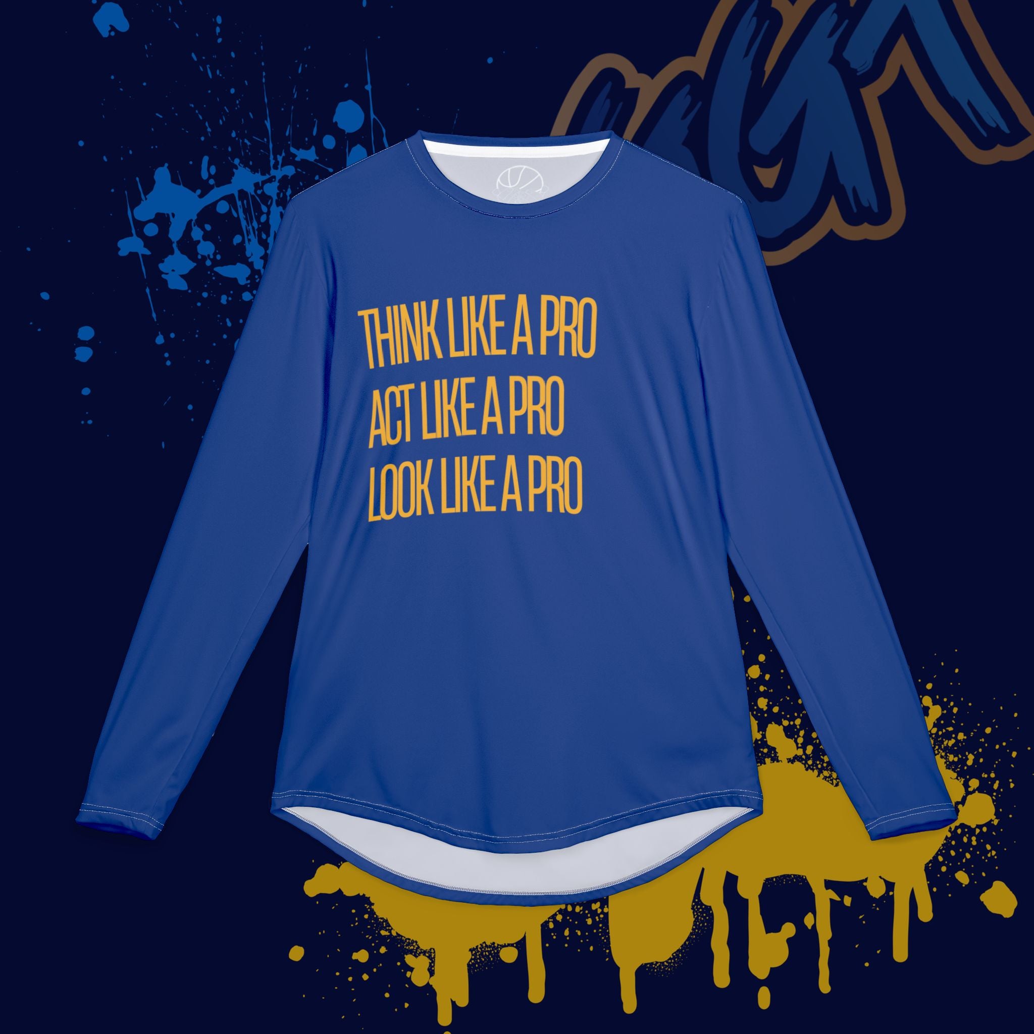 Think Like a Pro Long Sleeve Quick Dry - Blue