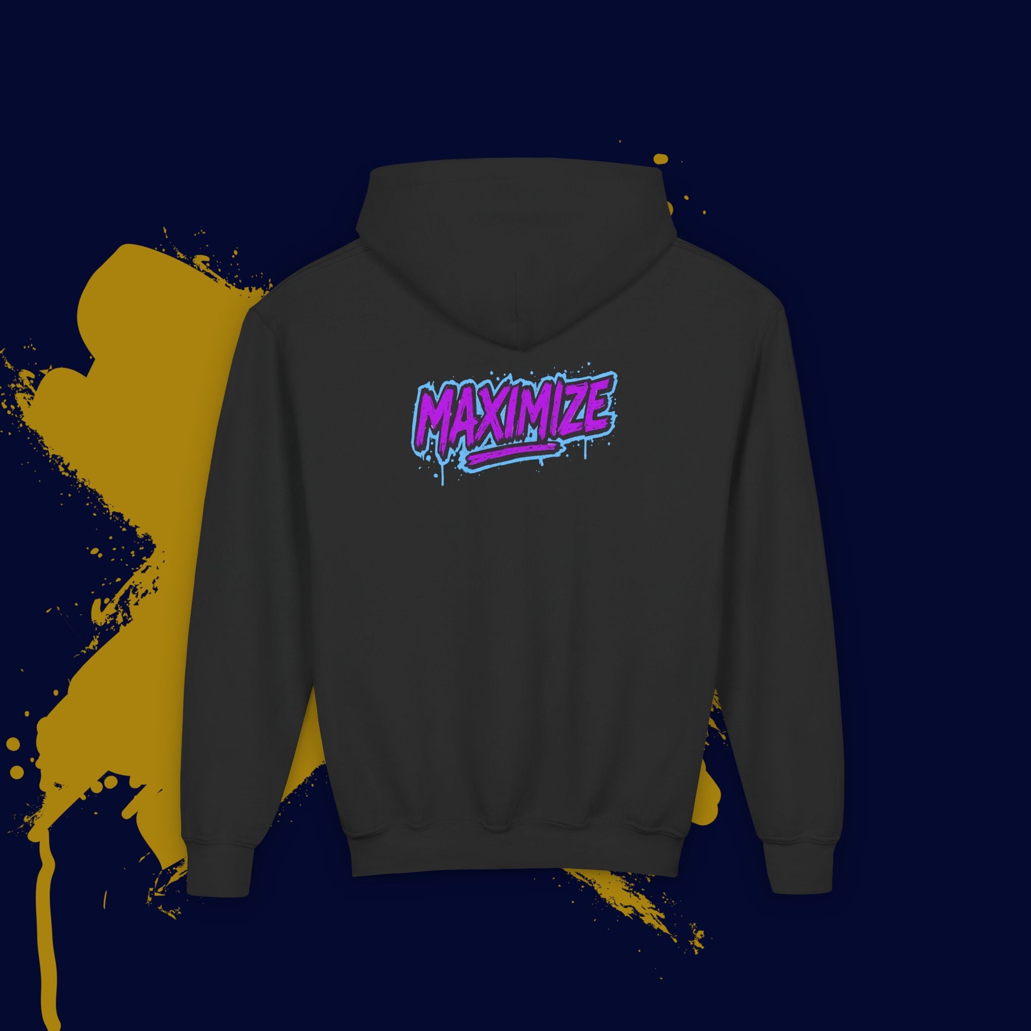 Youth GGT Logo Remix Hoodie - Pink Letters