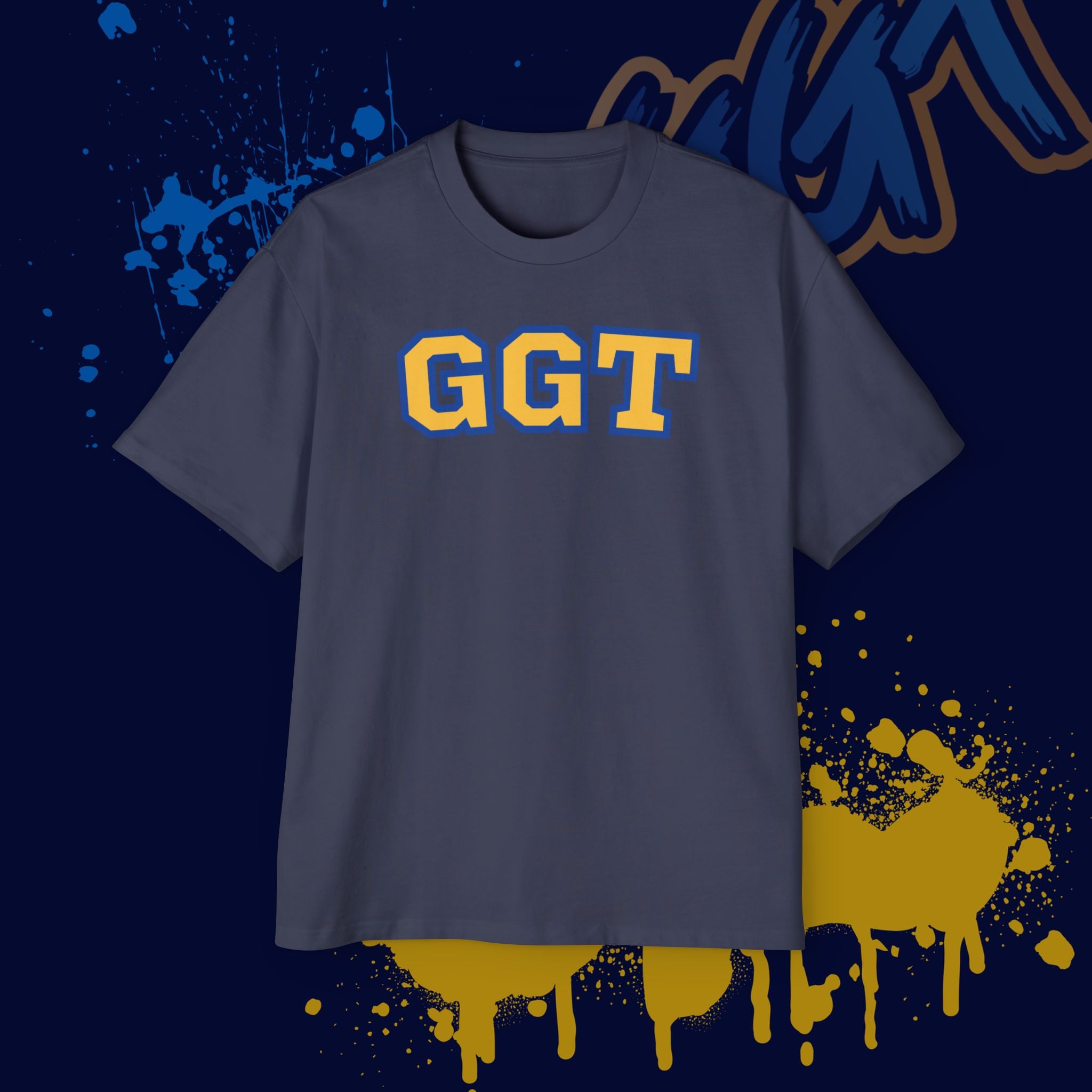 "GGT Collegiate" Oversized T Shirt