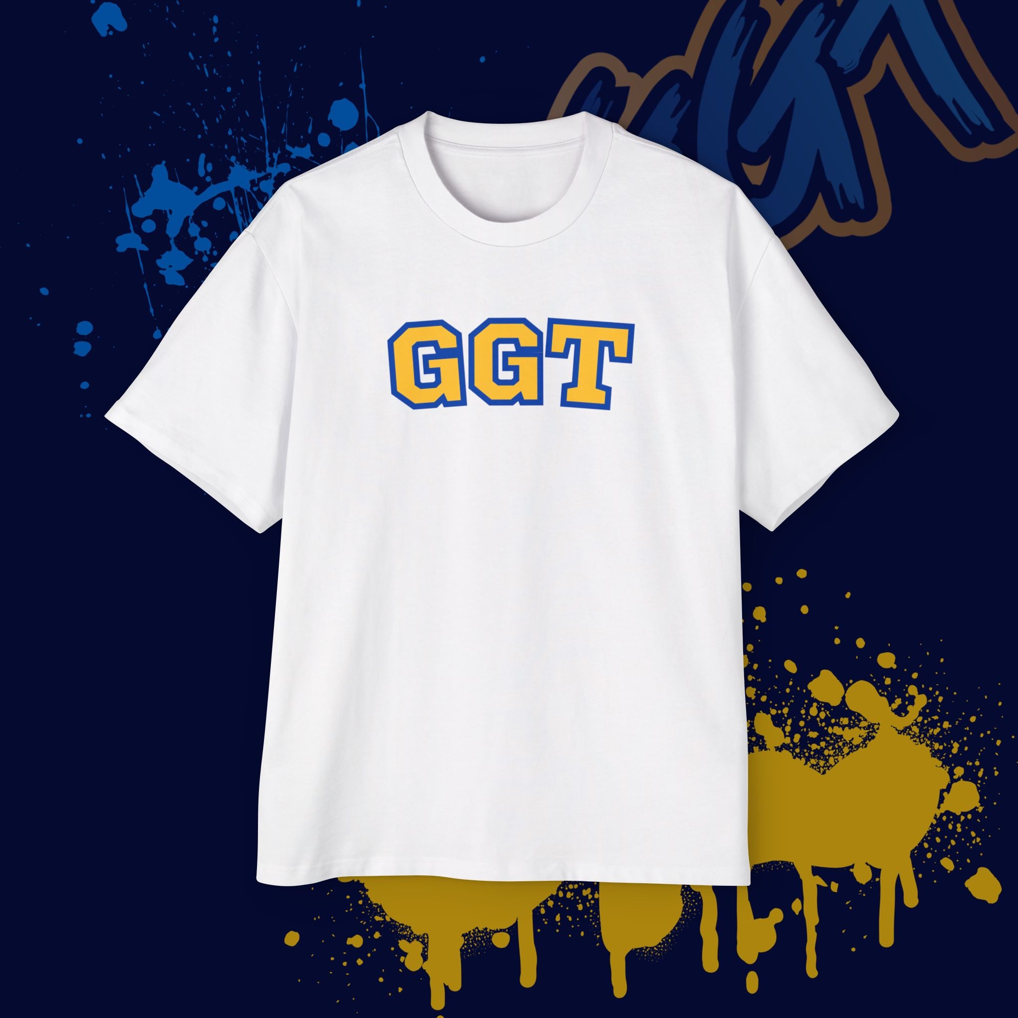 GGT Collegiate Graphic  — Oversized Men’s T- Shirt