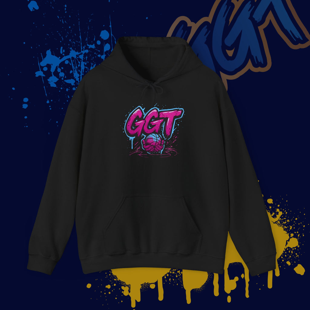Adult Size GGT Remix Logo Pink Letters- Maximize on back
