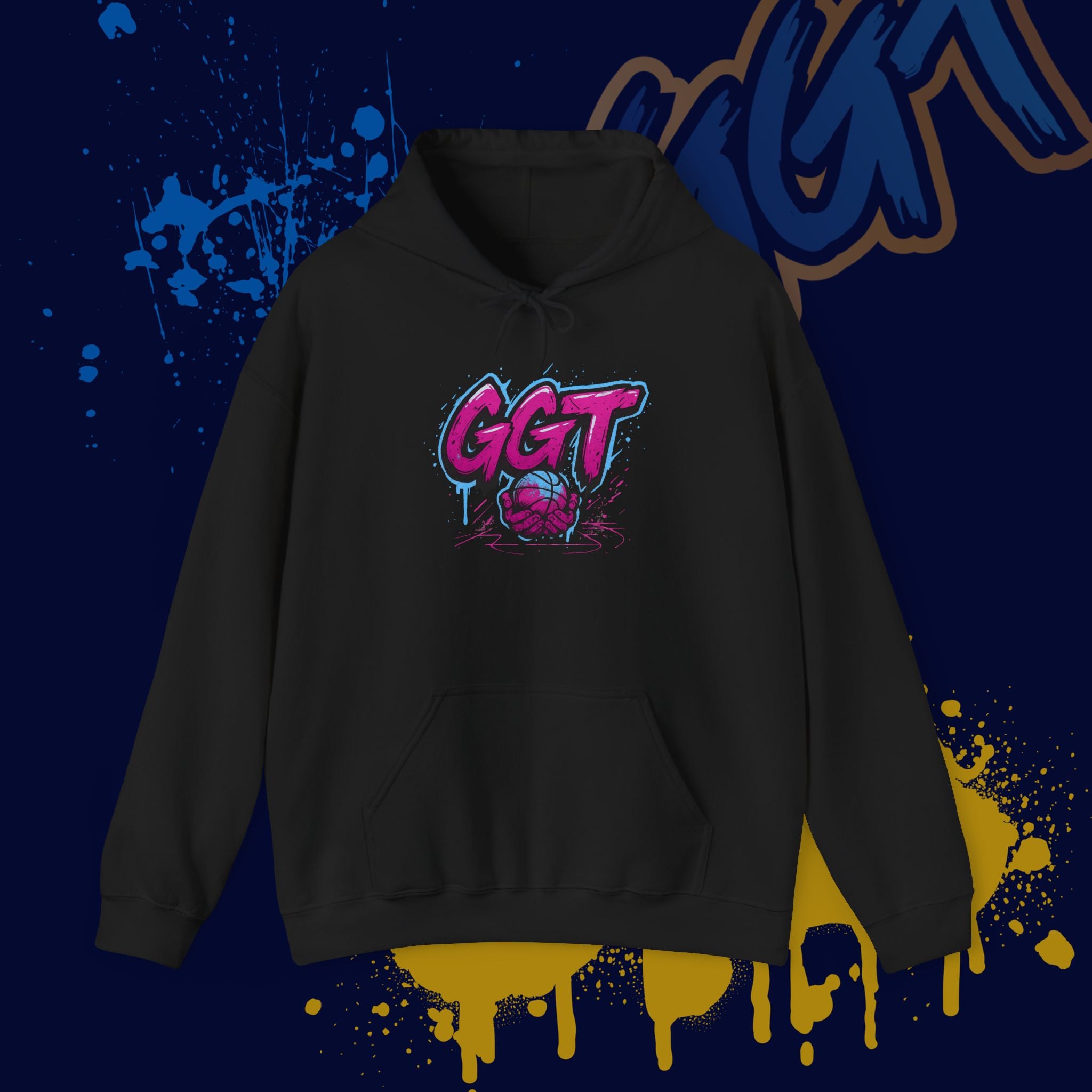 Adult Size GGT Remix Logo Pink Letters- Maximize on back