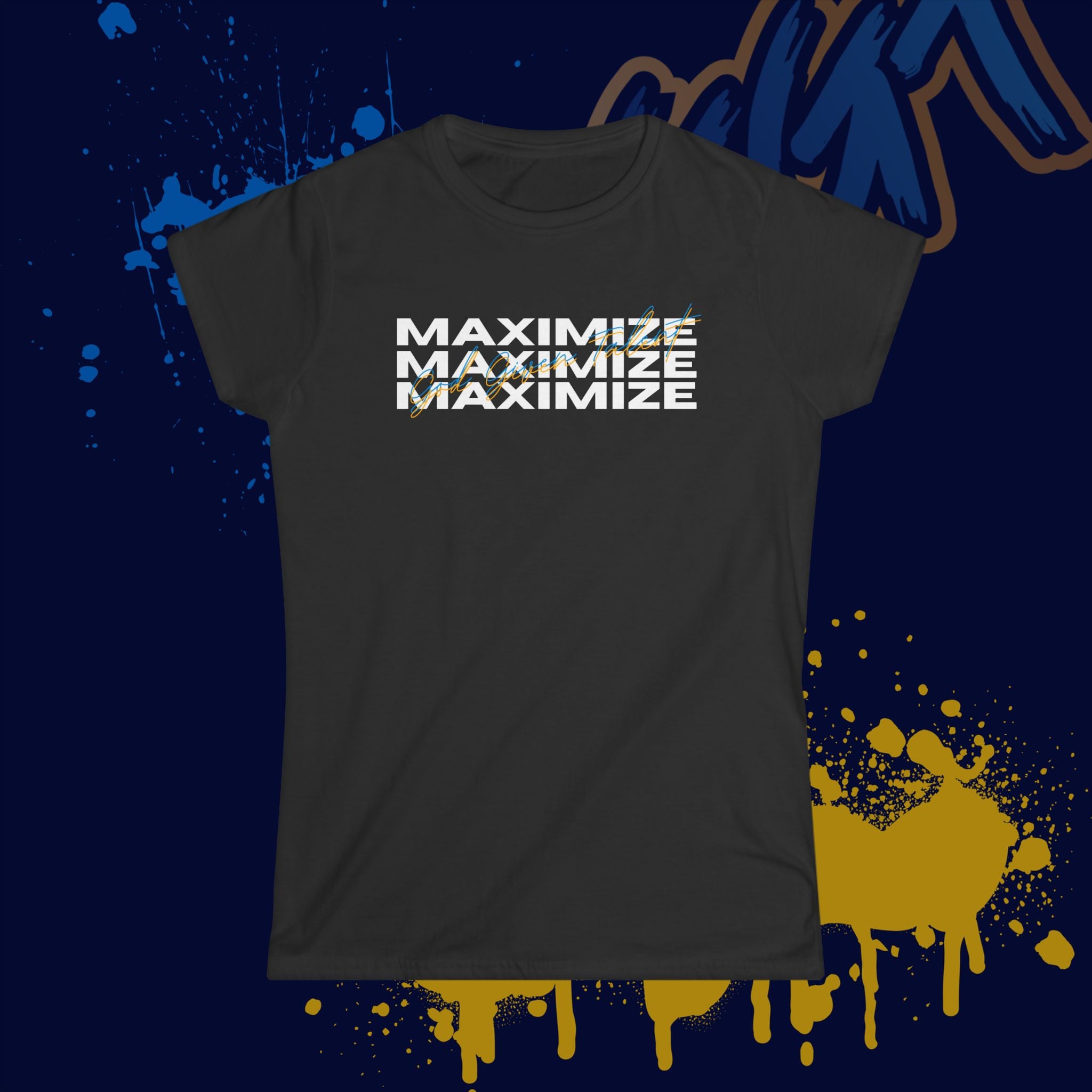 Women's GGT Maximize T shirt - Black