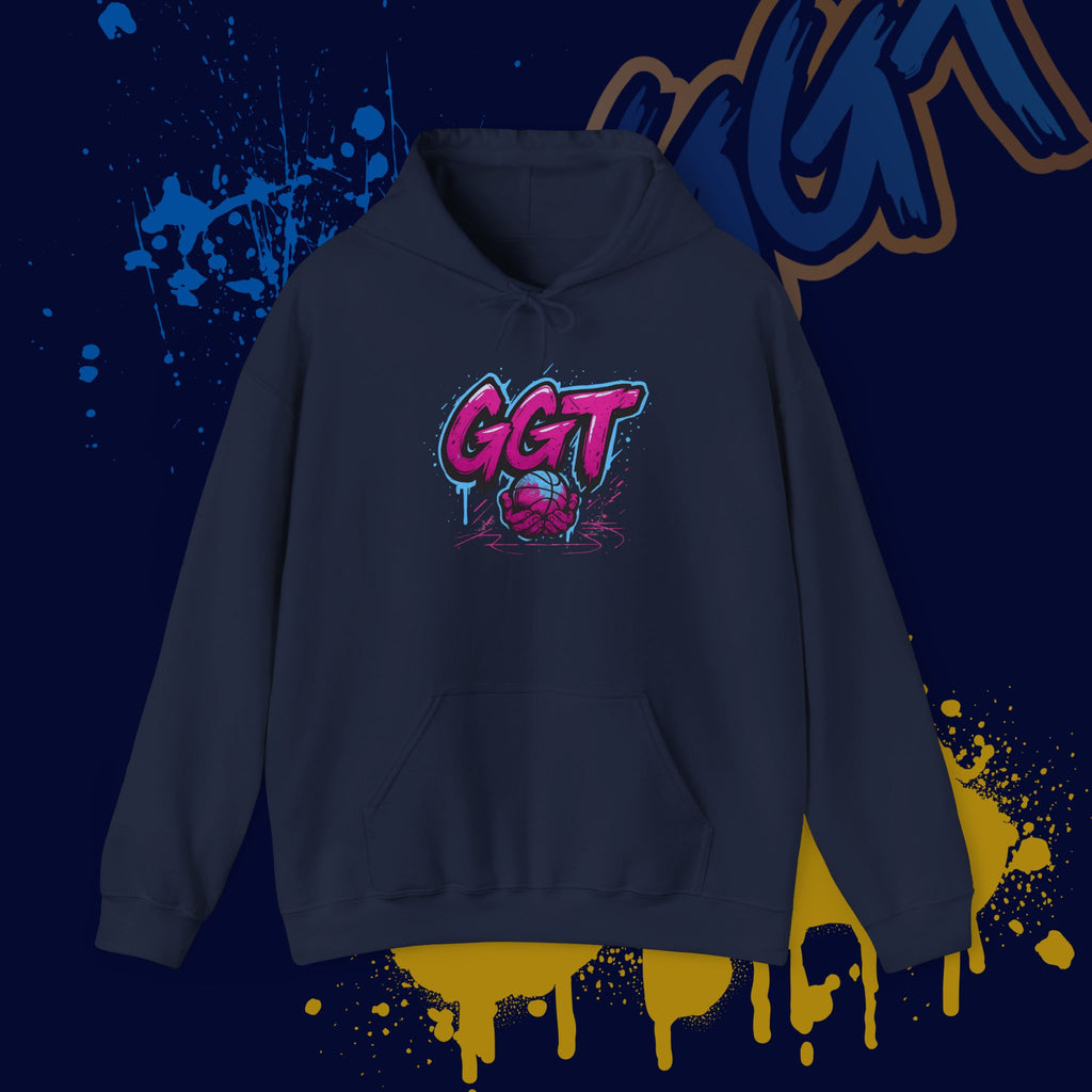 Adult Size GGT Remix Logo Pink Letters- Maximize on back