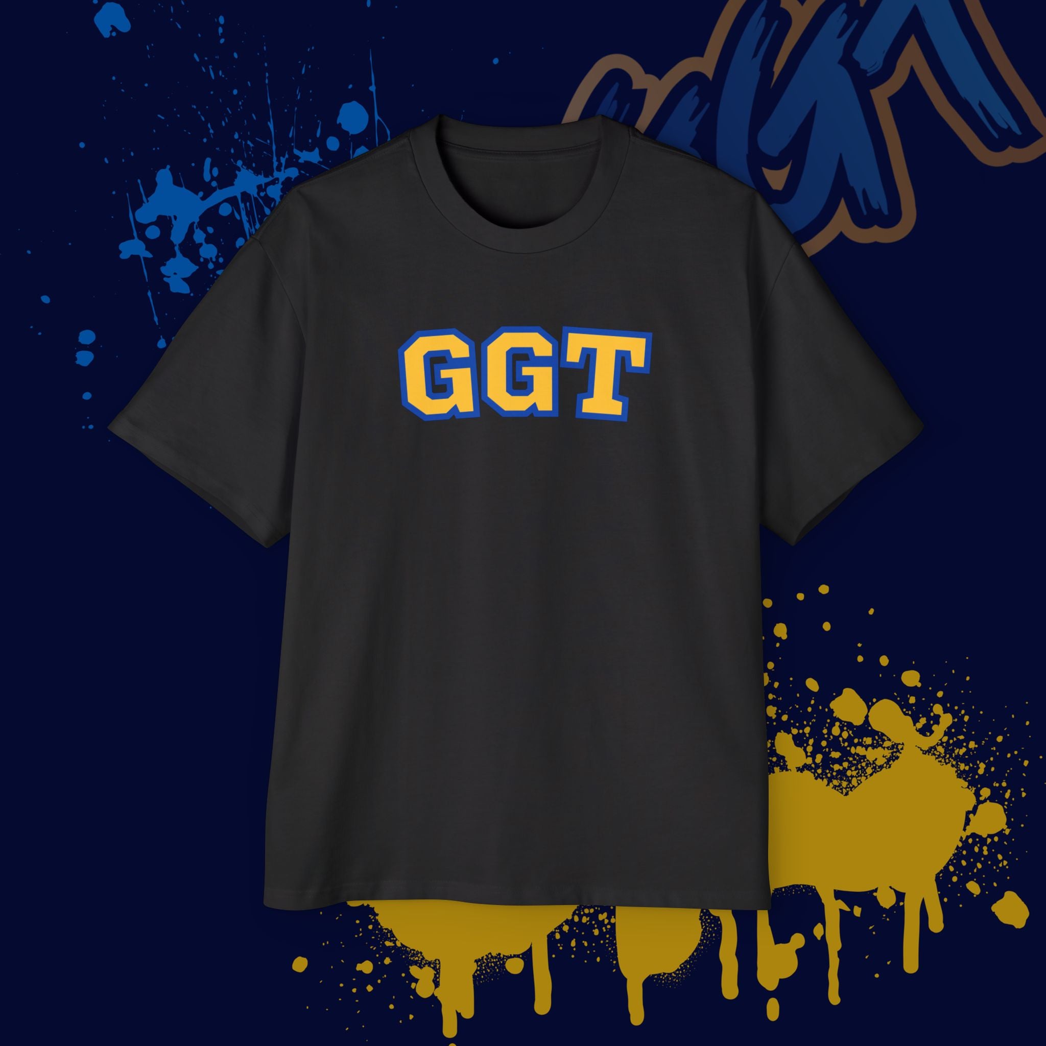 GGT Collegiate Graphic  — Oversized Men’s T- Shirt