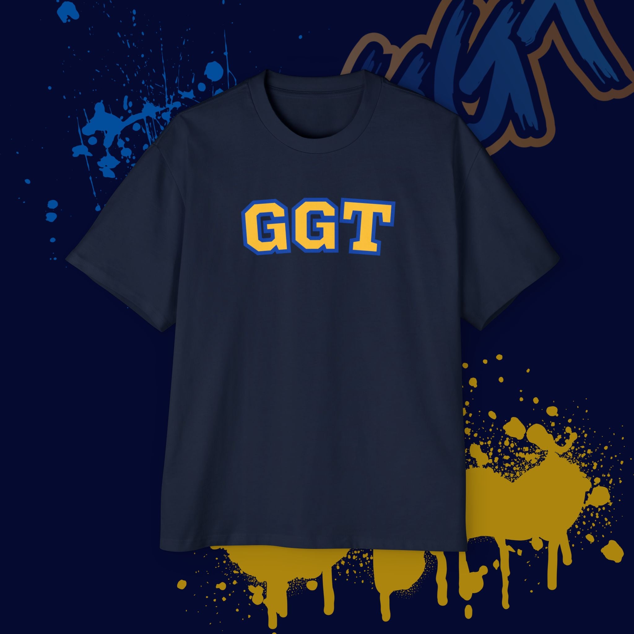 GGT Collegiate Graphic  — Oversized Men’s T- Shirt