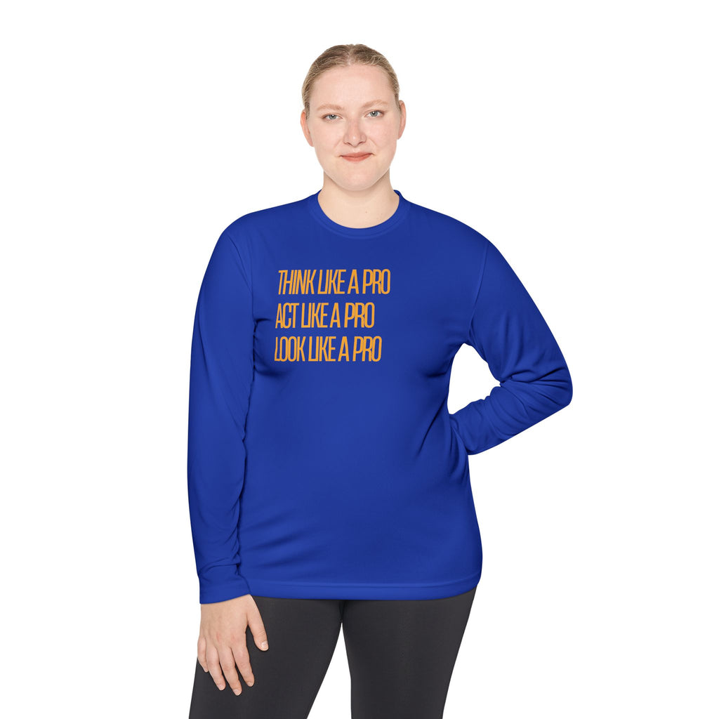 Think Like a Pro - Long Sleeve - Blue