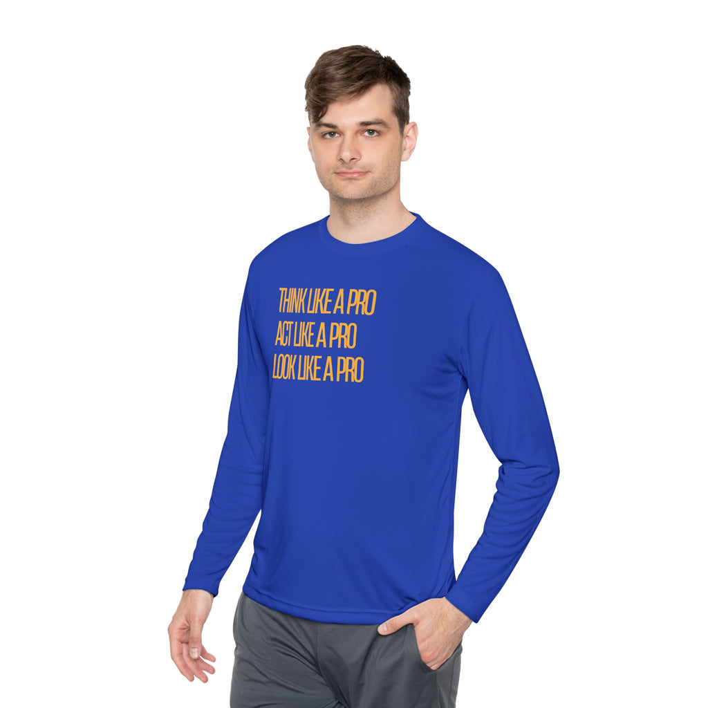 Think Like a Pro - Long Sleeve - Blue