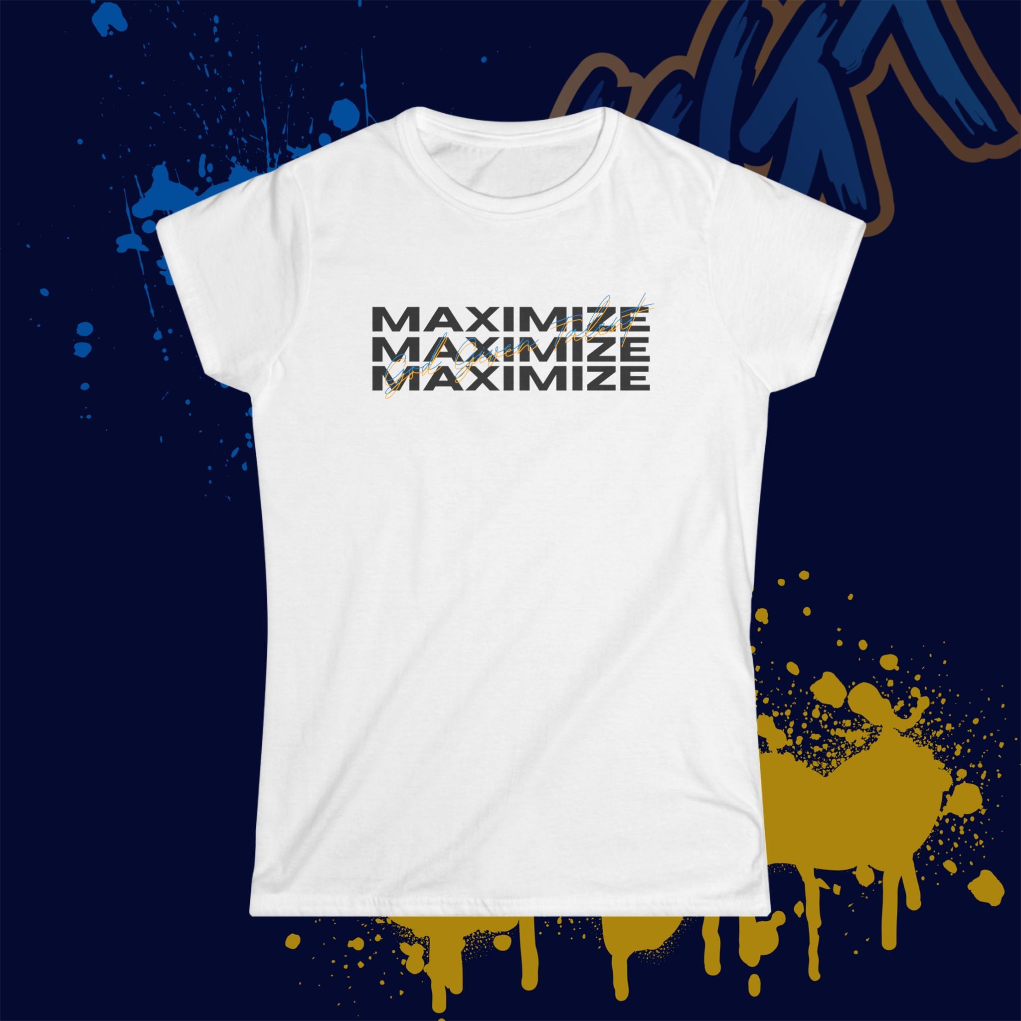 Women's GGT Maximize T shirt - White